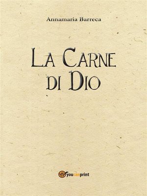 cover image of La carne di Dio